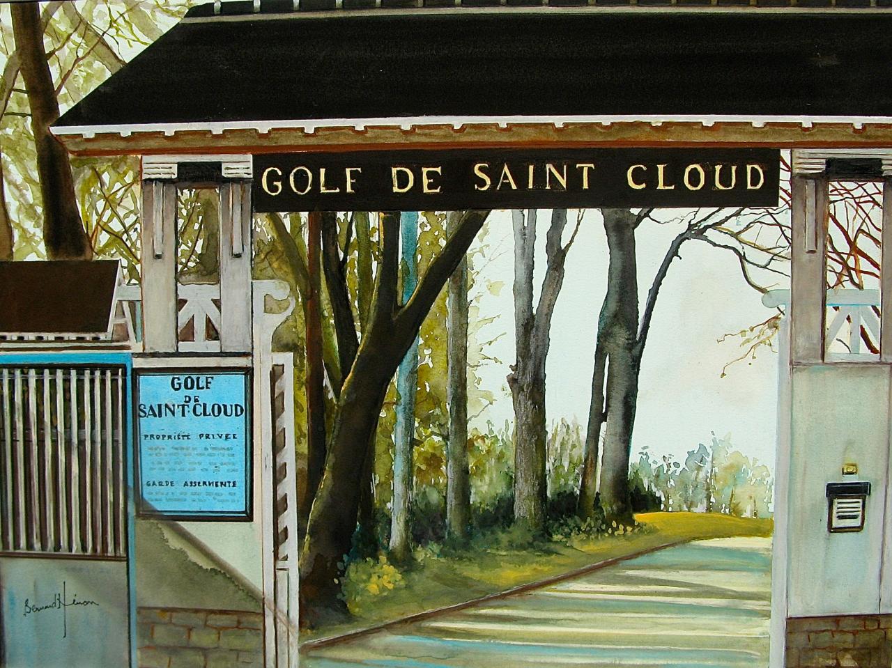 Garches - Entrée du Golf de St Cloud