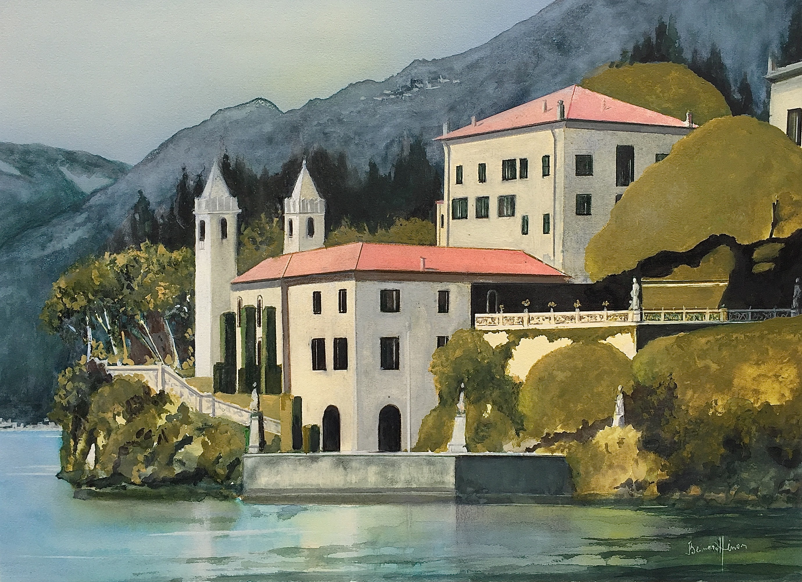 Italie - la Villa Balbianello sur le lac de Côme