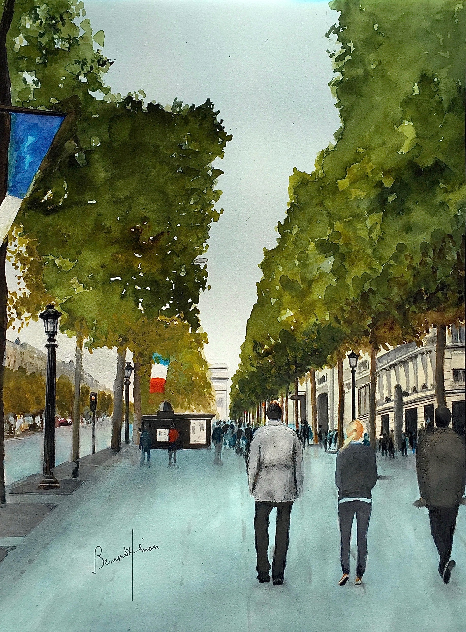 L Avenue des Champs Elysées