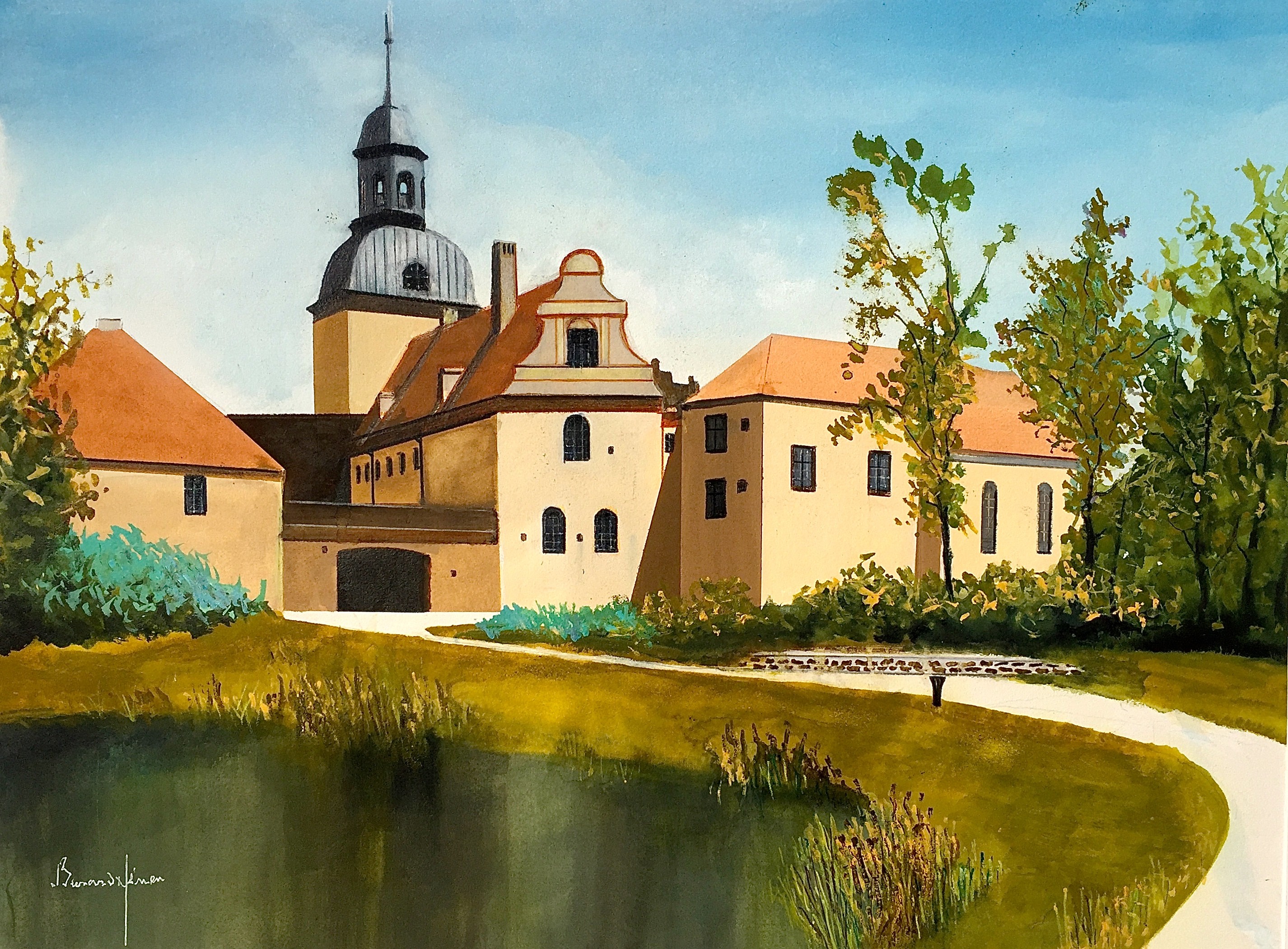 Le château de Straupe en Lettonie