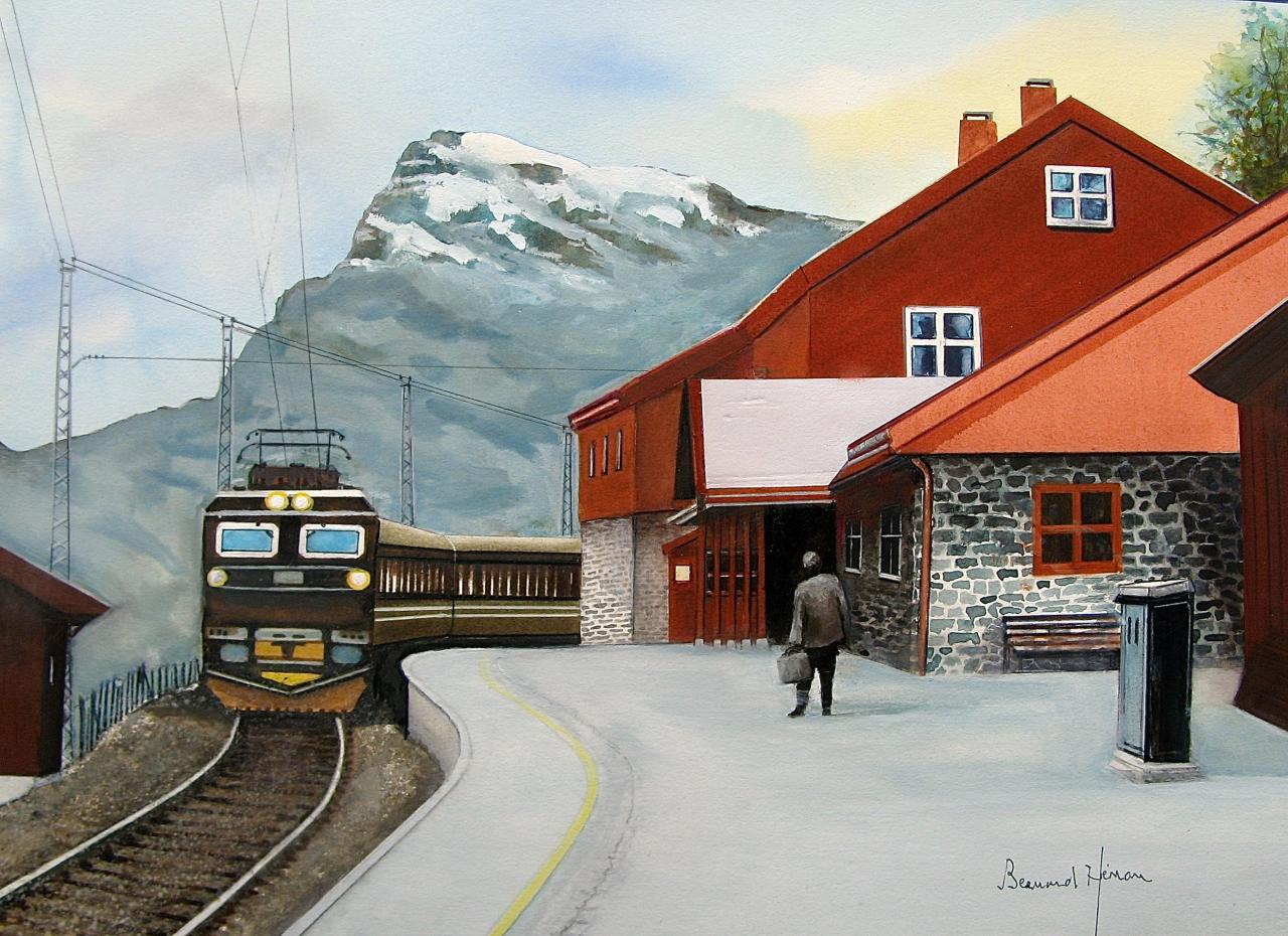 Norvège - la ligne mythique du train Oslo-Bergen